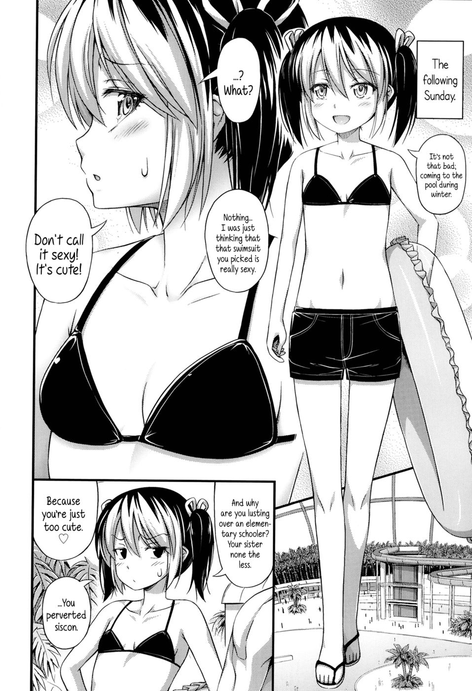 Hentai Manga Comic-Winter Vacation by the Pool-Read-2